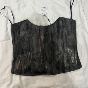 MIAOU bustier NWT